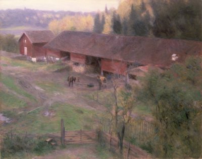 Autumn by Erik Theodor Werenskiold